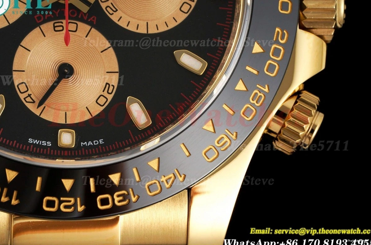 Paul RU YG 40MM Clean 116518 Newman Daytona DD4130 0519